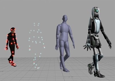 Captura de movimentos para produção audiovisual