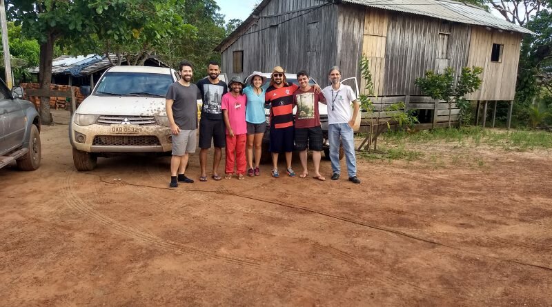 Trabalho de campo - Pesquisa de Pedro Val (UFOP) financiada pelo Instituto Serrapilheira